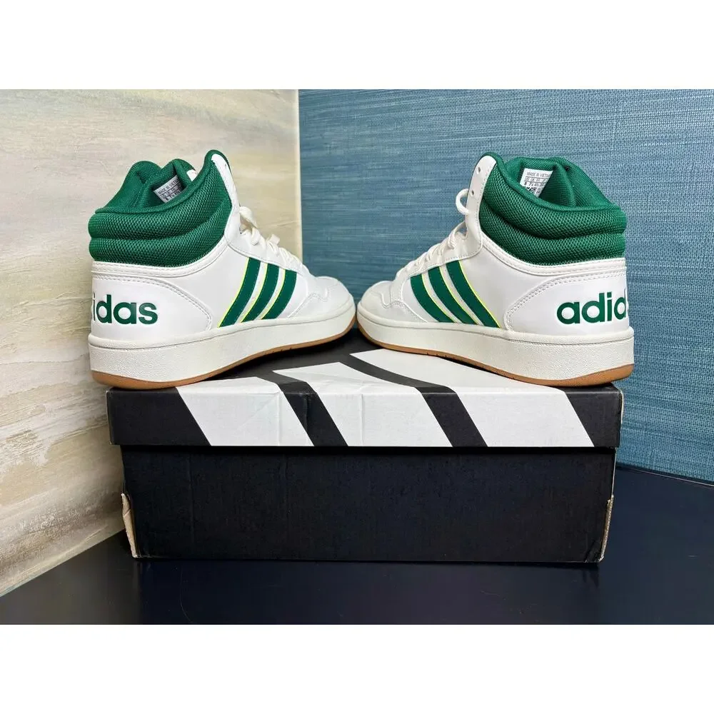 NWT - SZ 8m - Adidas Men's Hoops 3.0 Mid Basketball Shoes